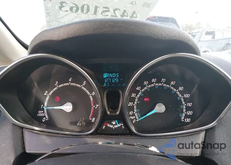 2016 Ford Fiesta Se из США, поврежденный, VIN 3FADP4EJ9GM108992